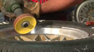 How to Polish and Buff Aluminum Wheels to Chrome Mirror Finish [upl. by Anisirhc]