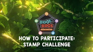 Book Bugs Stamp Challenge How to Participate [upl. by Elletnohs]