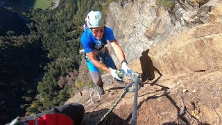 20221019 Ferrata Hans Kammerlander [upl. by Ayojal]