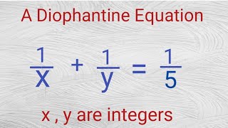 Nice Diophantine Equation  Can you solve [upl. by Alegna]