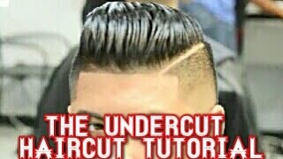 How to do The Undercut Haircut  Pompadour Finish [upl. by Averil208]