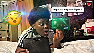 SON STEALS MOMS CREDIT CARD TO BUY ROBUXGETS IN BIG TROUBLE [upl. by Aneehta]