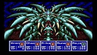 Phantasy Star IV Final Boss Battle Profound Darkness [upl. by Kathlene]