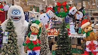 LOWES CHRISTMAS 2024 ALREADY STORE TOUR WALKTHROUGH BUMBLE ANIMATRONIC WORKING [upl. by Joellyn621]