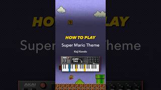 Learn How to Play the Super Mario Theme by Composer Koji Kondo Part 1  The Melody 🎹 [upl. by Dragelin]