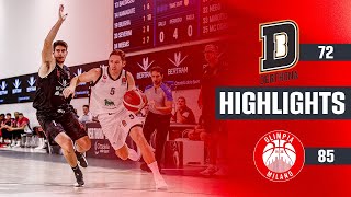 Derthona Tortona vs Olimpia Milano  Highlights [upl. by Tena461]