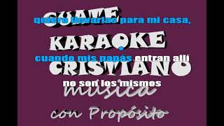 karaoke cristiano vendame las puertas de la iglesia [upl. by Valerian297]