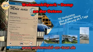 Wohnmobilpark Damp an der Ostsee [upl. by Eenitsed]