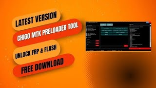 Chigo Unlocker Tool V35 With Loader  Free Download [upl. by Iny]