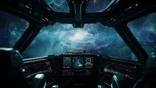 Hyperspace White Noise  Spaceship Sounds for Sleep Studying or Focus  3 Hours [upl. by Atik]