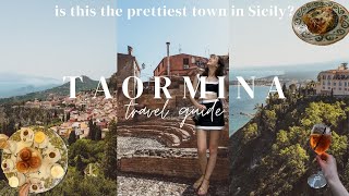 4 Days in TAORMINA THE PEARL OF SICILY ancient history vineyards things to do guide amp vlog [upl. by Irrek]