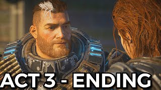 ALL CUTSCENES  IN ACT 3  Gears Tactics [upl. by Giffard]