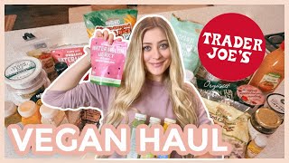 VEGAN TRADER JOE’S HAUL  taste testing new items all gluten free [upl. by Koa]