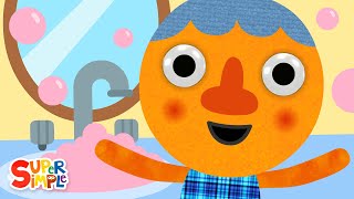 The Hand Washing Song 🧼  Healthy Habits Kids Song  Clean Routines for Kids  Super Simple Songs [upl. by Cohby]