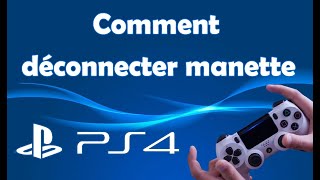 Comment déconnecter une manette PS4 [upl. by Jorgenson]