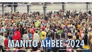 2024 Manito Ahbee Powwow Grand Entry [upl. by Elocan488]