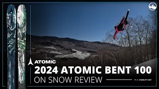 2024 Atomic Bent 100 On Snow Ski Review with SkiEssentialscom [upl. by Havener]