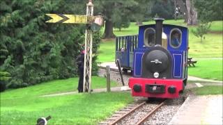 Bicton Woodland Railway  18quot Railway Ride At Bicton Gardens 10th October [upl. by Rodman]