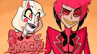 Charlie invites Alastor to the bar  Charlastor Hazbin Hotel  Comic Dub [upl. by Esinrahs330]