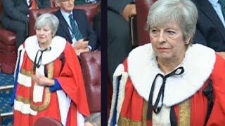 Theresa May takes seat in House of Lords [upl. by Sophia]