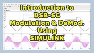 DSBSC Double Sideband Suppressed Carrier Explained using Simulink  AM 23 [upl. by Yeblehs287]