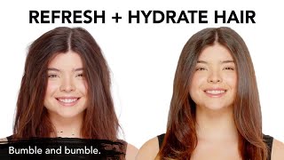 NutrientRich Seaweed Shampoo  Conditioner Tutorial  Bumble and bumble [upl. by Atsedom]