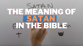 The Origin and Meaning of the Name Satan in the Bible [upl. by Namijneb474]