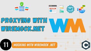 11  Proxying real API Server with Mock Server using WireMockNET [upl. by Akcirderf]