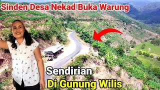 Sinden Desa Terpencil Buka Warung Sendirian di Gunung Wilis Nganjuk [upl. by Seuqcaj]