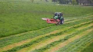 Fauchage  ensilage dherbe Herens [upl. by Jessey829]