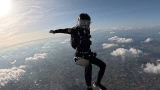 Beautiful sunset with MFS training in Skydive Fujioka Apr72024 [upl. by Ivah]