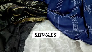 SUMMER SHWALS FANCY HEAVY EMBROIDERY LAWN STROLLER SUPER WHOLESALE shwals CutWork strollers [upl. by Assilac719]