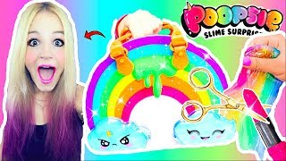 Poopsie Rainbow Surprise Slime Koffer 🌈 CHASMELL DIY MAKEUP SLIME zum SCHMINKEN I PatDIY [upl. by Sirmons]