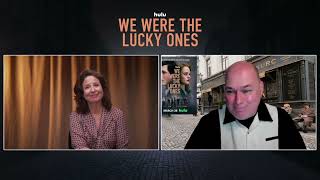 Robin Weigert Interview  We Were The Lucky Ones Hulu [upl. by Venice618]