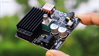 ZK1002M 100W100W Bluetooth 50 Amplifier Board [upl. by Meyeroff]