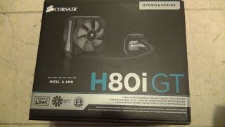 How to Install Corsair H80i GT Liquid CPU Cooler on AMD  Results [upl. by Brasca]