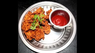 उरलेल्या भाताचे भजी  uralelya bhatache bhaji  urlelya bhatachi bhaji recipe in marathi [upl. by Aneras]