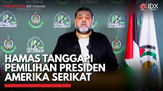 Hamas Tanggapi Pemilihan Presiden Amerika Serikat  IDX CHANNEL [upl. by Ninazan]