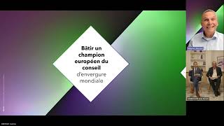 Eréunion actionnaires – Présentation du projet de rapprochement entre Wavestone et QPERIOR [upl. by Mcnair]