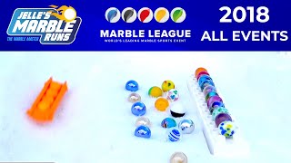 Winter Marble League 2018  All Events MarbleLympics [upl. by Eitnom]