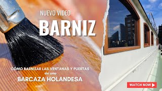 Cómo barnizar ventanas y puertas como un experto  Parte 1 [upl. by Streeter]