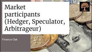 FinanceOak  Market Participants Hedgers Speculators Arbitrageurs [upl. by Aven]