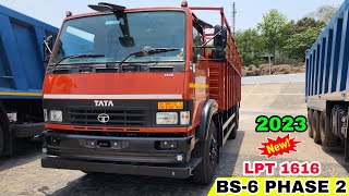 New TATA LPT 1616 FE  OBD2 BS6 PHASE 2  Detailed Hindi Review TataMotors [upl. by Jorgenson]