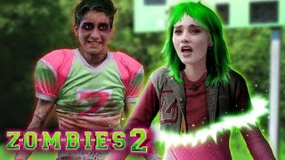 Disney ZOMBIES 2 Addison turns into a Zombie Did Zed bite her 💚💗  Alice Bunny Edit [upl. by Lindblad491]