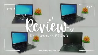 REVIEW LAPTOP DELL LATITUDE E7440 i7 WARNA SILVER [upl. by Ifok]