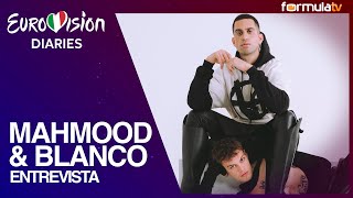 Entrevista a MAHMOOD amp BLANCO en español representantes de Italia en ESC 2022 🇮🇹 Eurovisión Diaries [upl. by Aw]