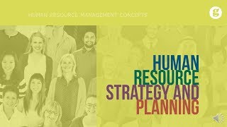 Human Resource Strategy and Planning [upl. by Hemingway164]