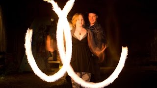 Fire Spinning Day and Night  The Conley Fire Duo  Atlanta GA [upl. by Dwight]