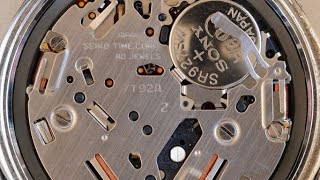 How to restoring 5T52B7T62AFull watch movement service watchservice myfirstvlog [upl. by Esadnac]