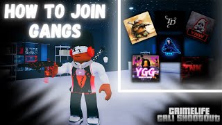 HOW TO JOIN GROUPS AND GAIN ACCESS IN THIS ROBLOX CALI HOOD GAMECali Shootout [upl. by Slaby]